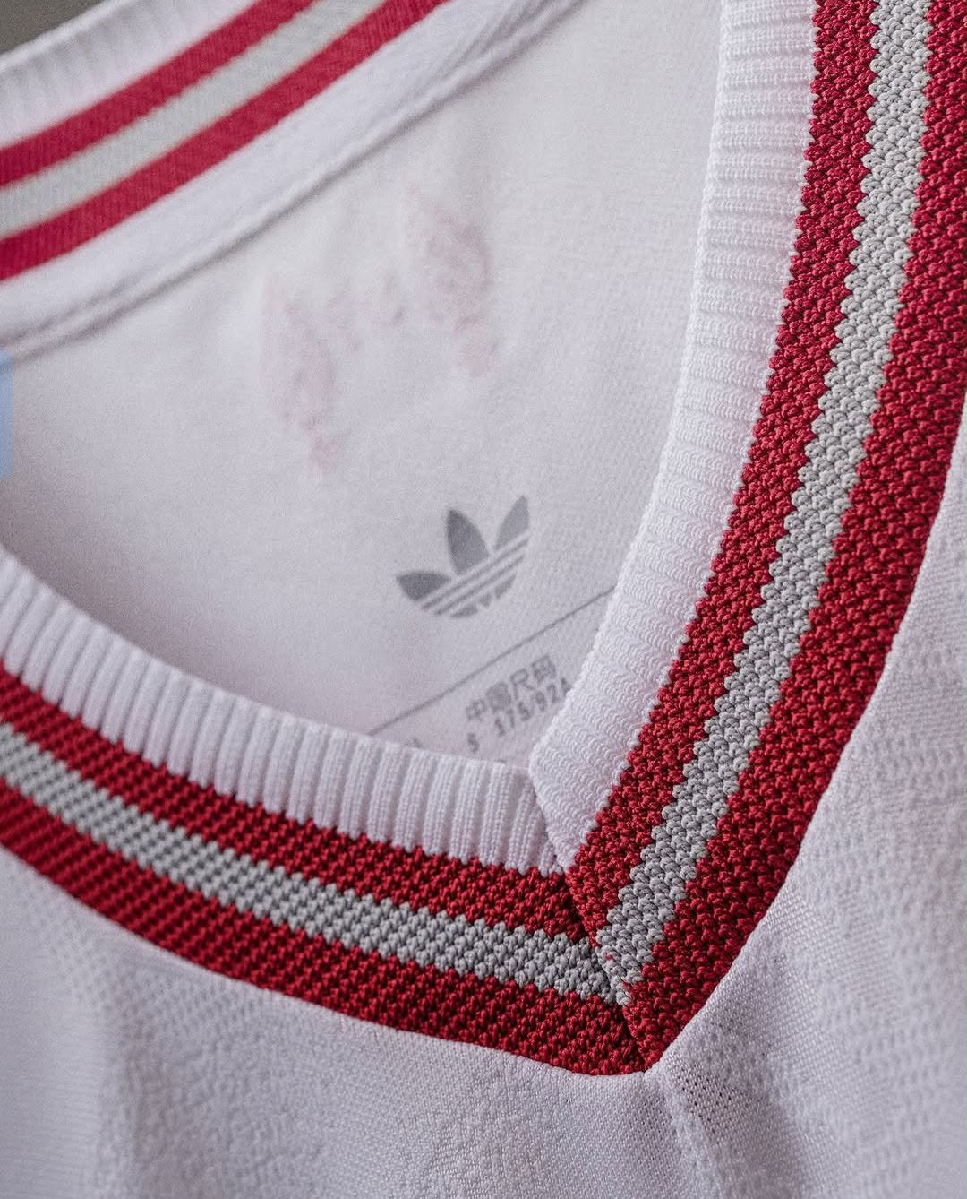 Liverpool FC Retro Concept Away Jersey – White & Red Edition