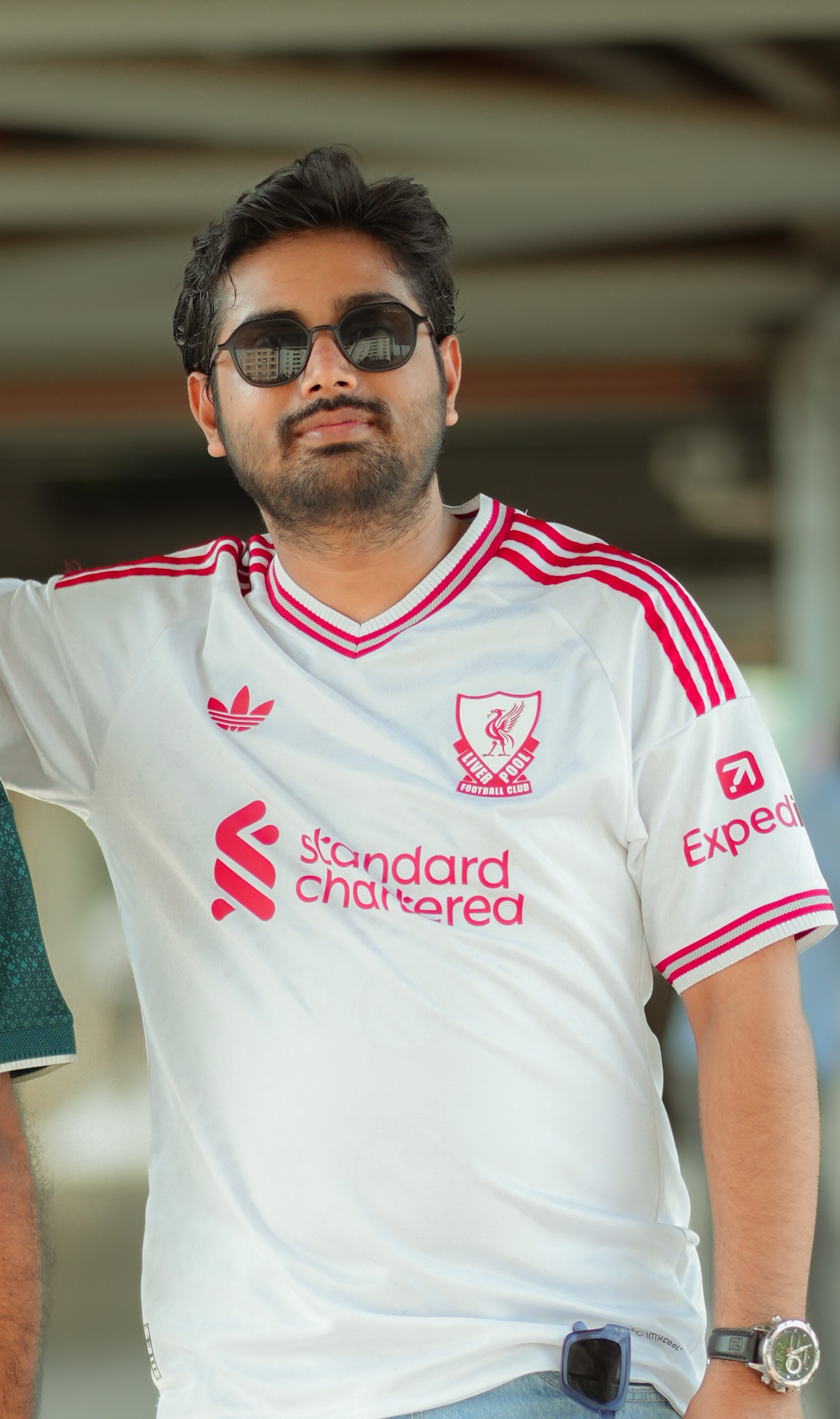Liverpool FC Retro Concept Away Jersey – White & Red Edition
