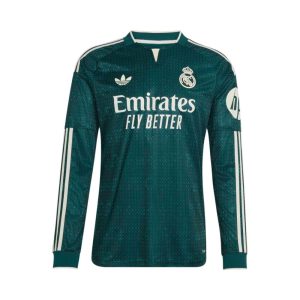 Real Madrid Full Sleeve Away Authentic Jersey